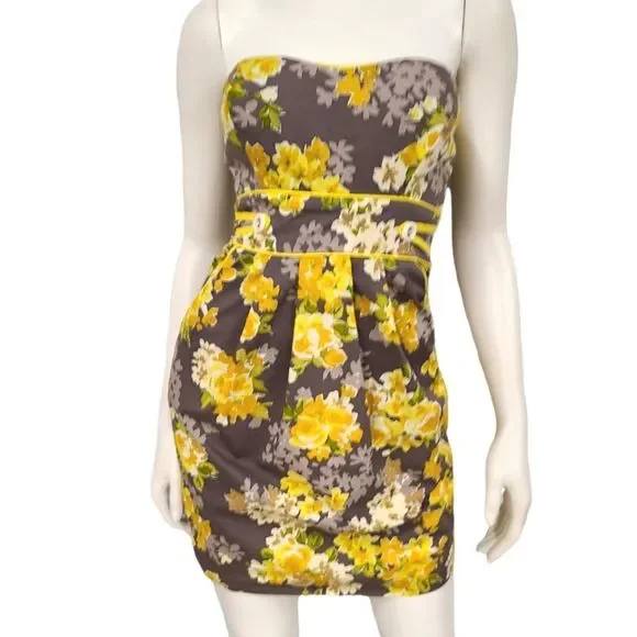 Trixxi Strapless Summer Dress size 3 - Picture 7 of 10